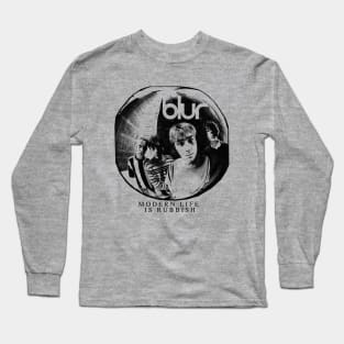 80s 90s Blur Band Long Sleeve T-Shirt